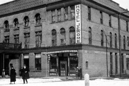 Hotel Jerome, Aspen, Circa 1910. 