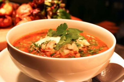 Red Chile Posole Soup
