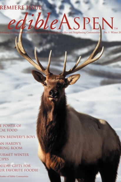 Edible Aspen Issue 1, Winter 2008 Cover