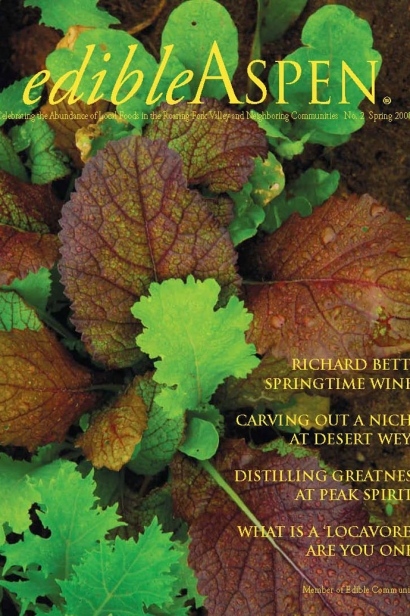 Edible Aspen Issue 2, Spring 2008 Cover