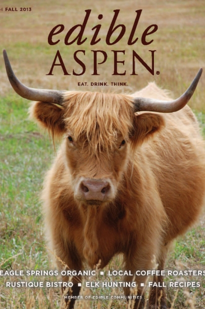 Edible Aspen Issue 24, Fall 2013 Cover