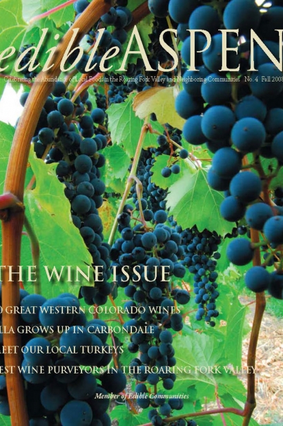 Edible Aspen Issue 4, Fall 2008 Cover