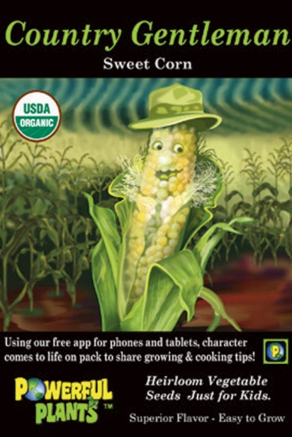 Sweet Corn: Heirloom Vegetable Seeds For Kids