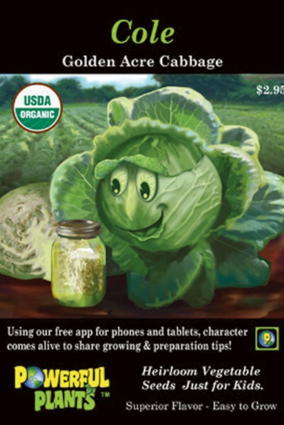 Golden Acre Cabbage: Heirloom Vegetable Seeds For Kids