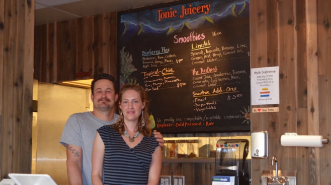 Micah and Lindsay Mills of Tonic Juicery