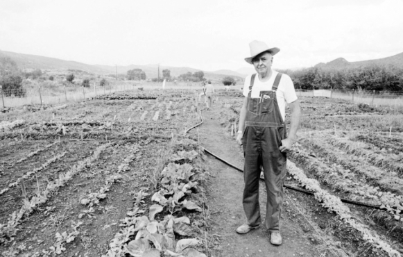 Ed Compton helped to establish the Aspen Community Garden in 1978