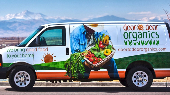 Door to Door Organics Truck
